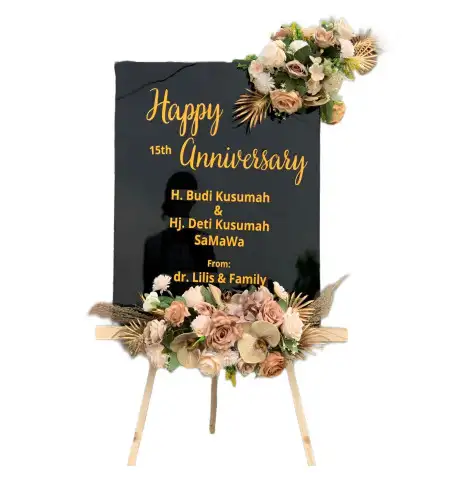 Papan Bunga Akrilik Cilancang